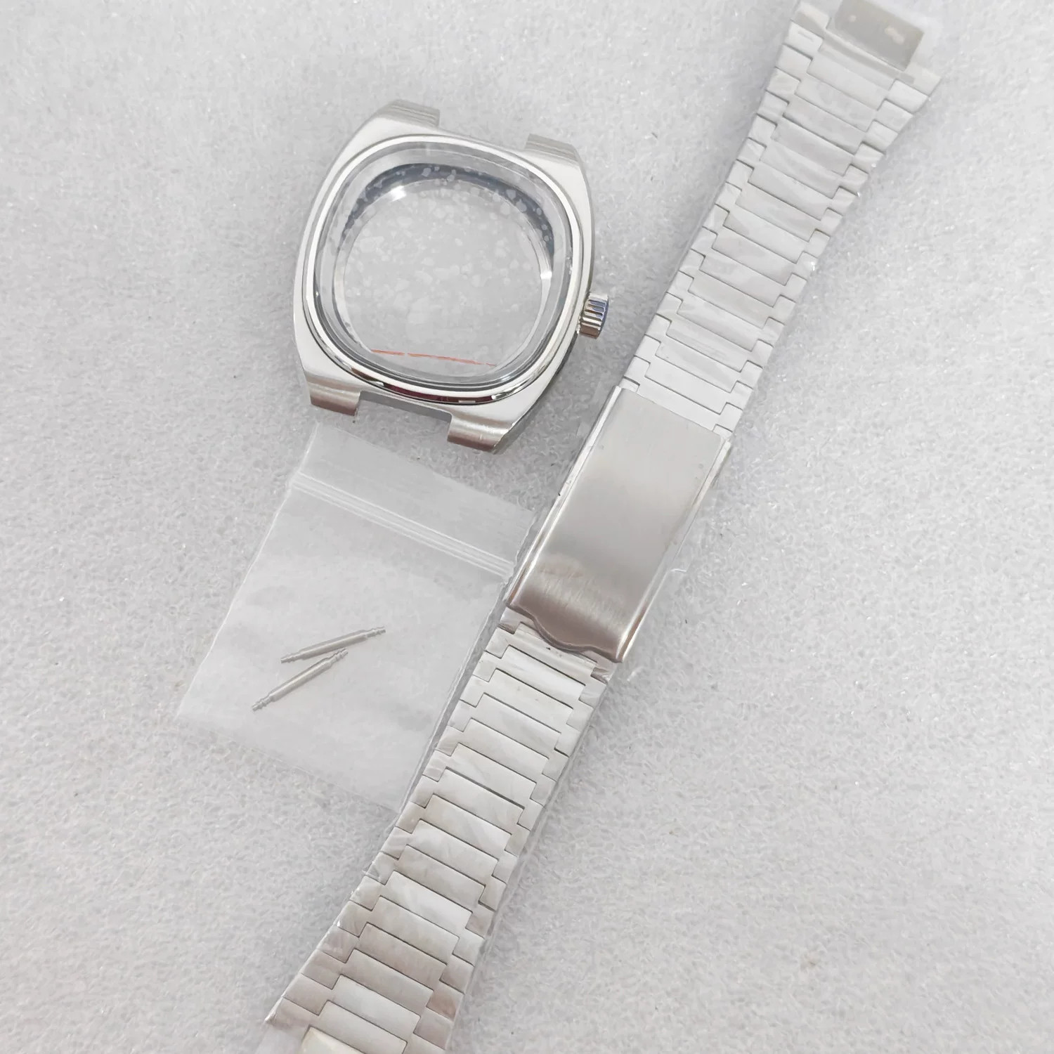 35mm Stainless Watch Case Mineral for NH35 NH36 Movement 29mm Dial Watch Parts