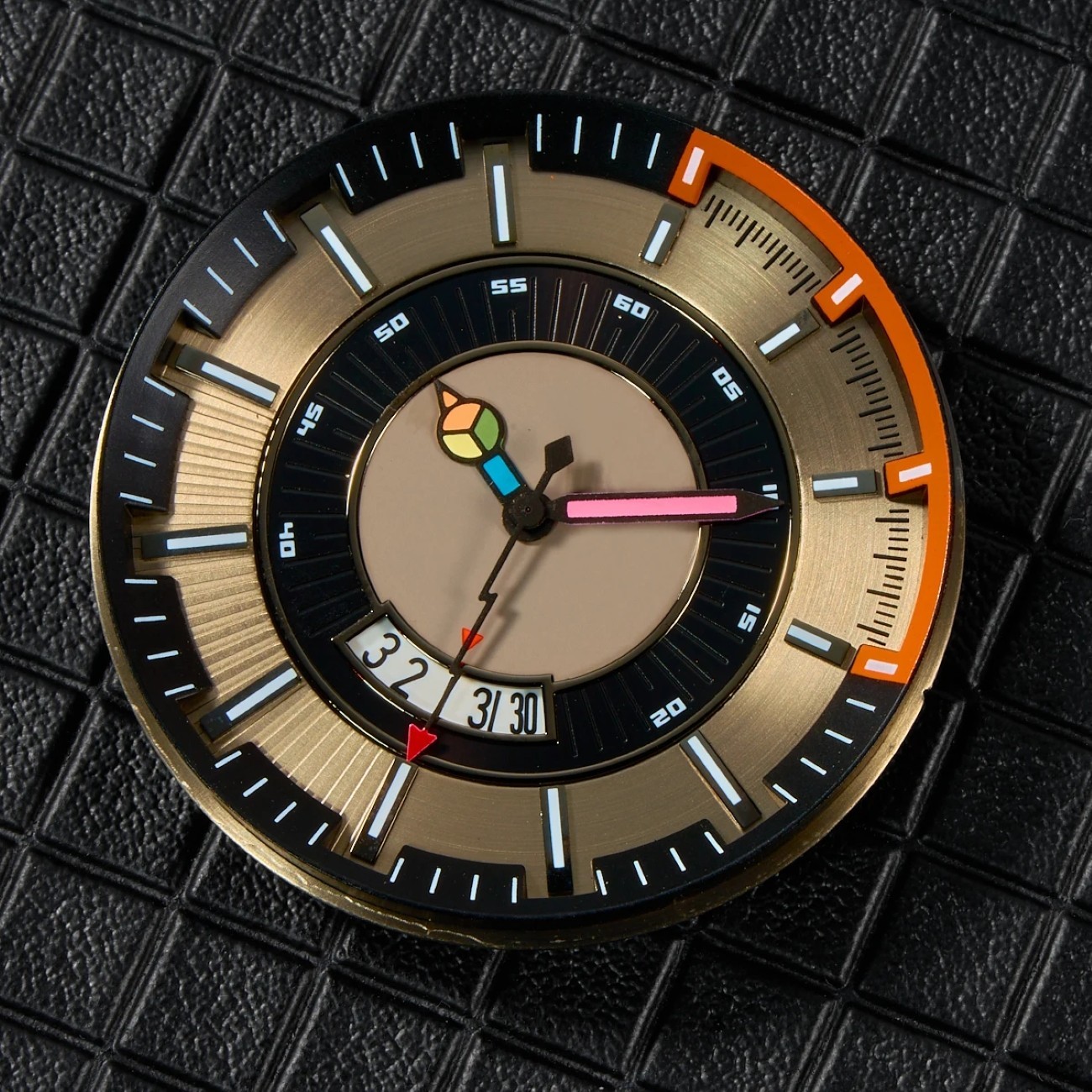 Watch Hands Orange Black Red Green Watch Pointer For NH35 NH36 4R 7S Movement