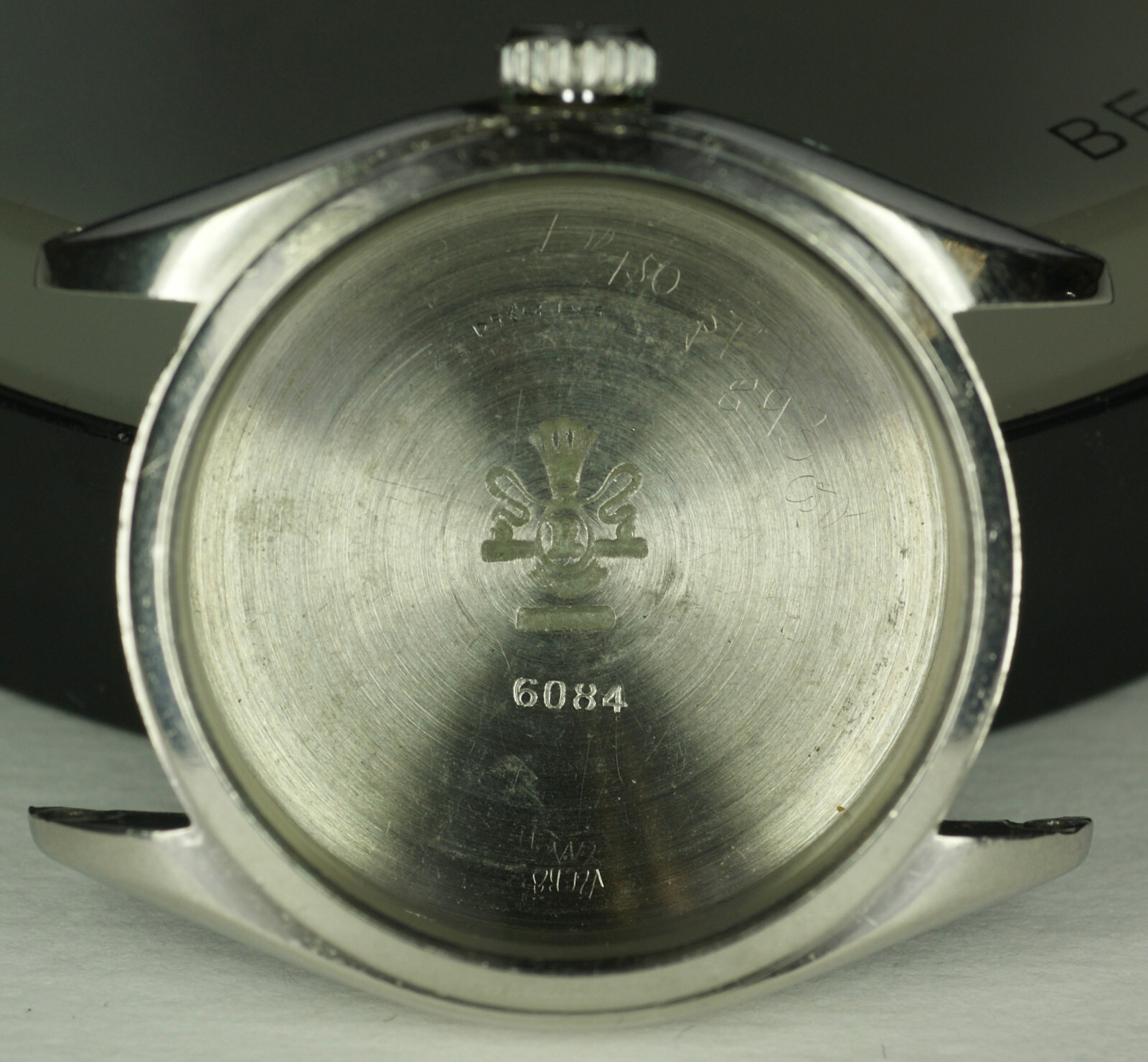 GENUINE Rolex 6084 Patented Oyster Perpetual Chronometer Case Crown Parts 34mm