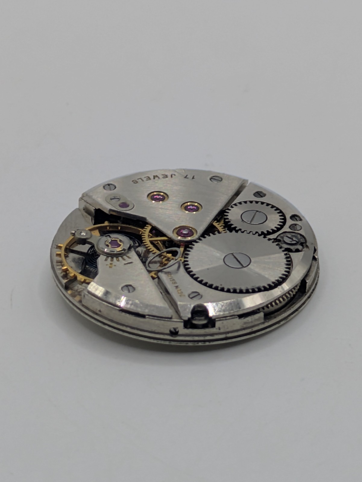 Garrard ETA 1120 Manual Wind Watch Movement Swiss Made See Photos & Video 27.1mm