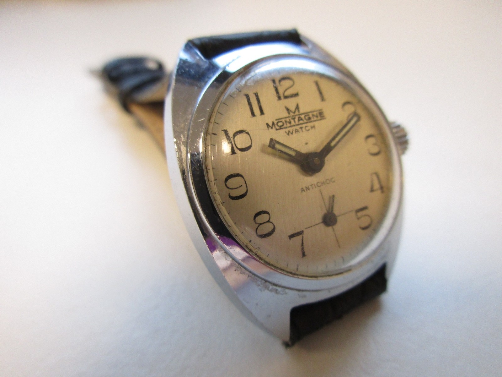 Montagne sub seconds 1970’s boy size watch – FE cal. 233-60 – running