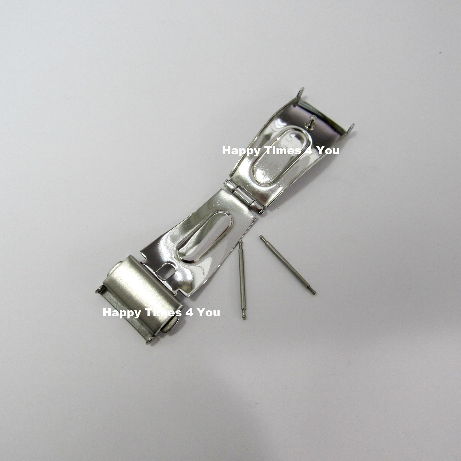 16.8mm Seiko Titanium Mens Watch Clasp Stainless Replacement