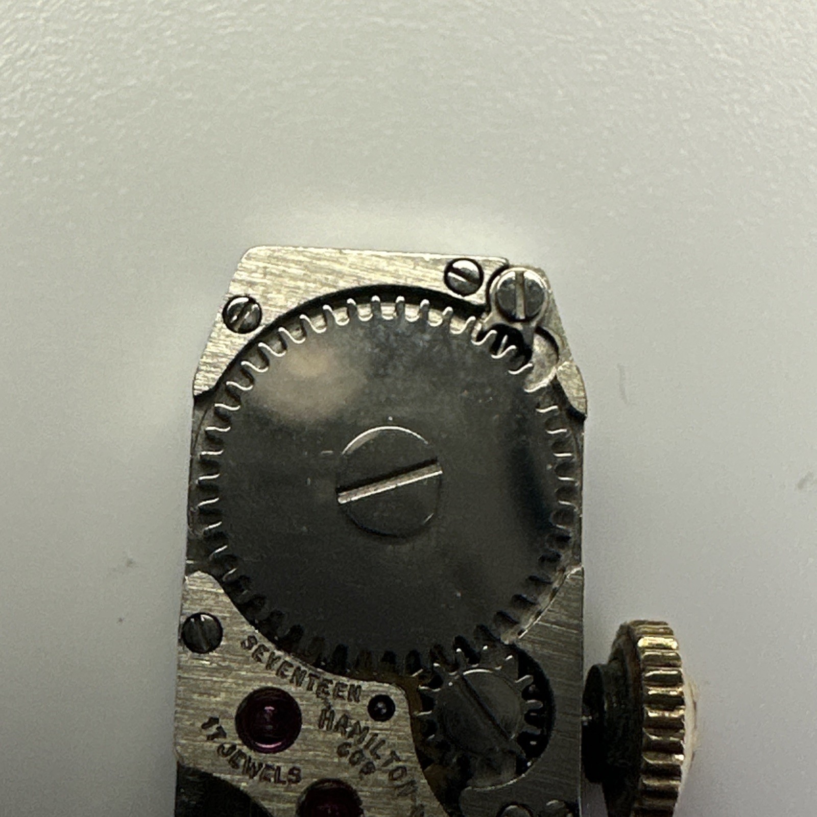 VINTAGE LADIES HAMILTON WRIST WATCH MOVEMENT, CAL. 609, 17 JEWEL