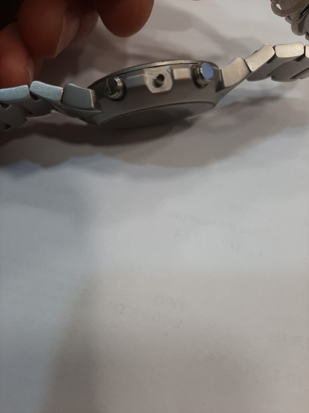 Roamer Power 8 Chrono Glass Case Button Strap