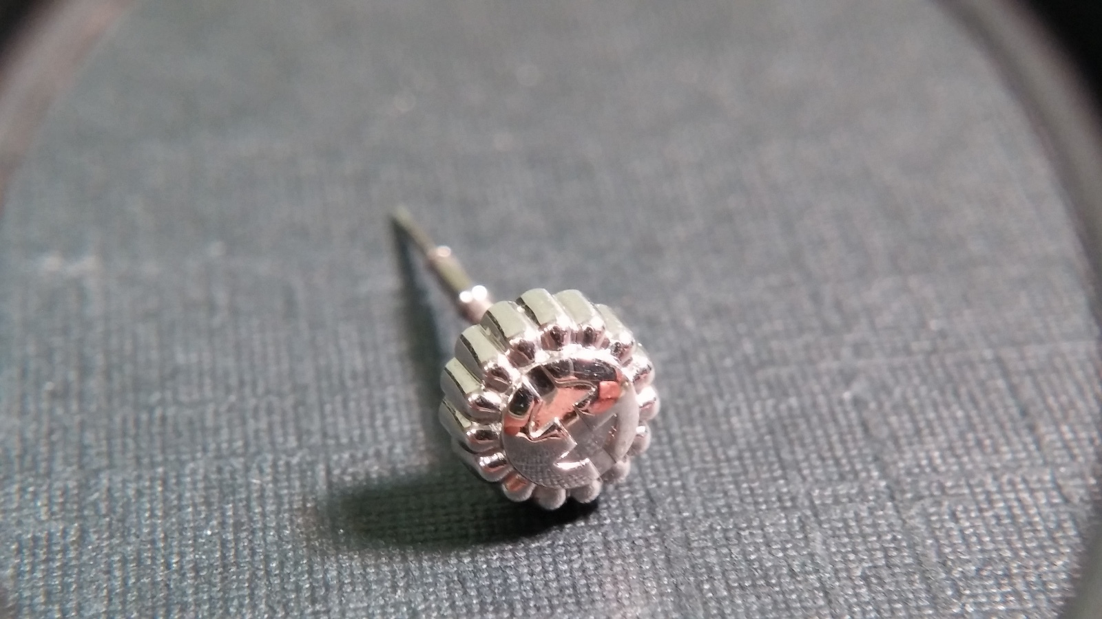 Ebel CROWN 5.9mm-6mm crown S/S Stainless Steel – for watch repair