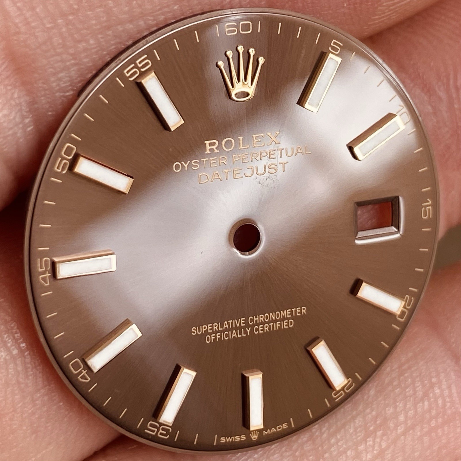 Rolex Brown Dial For Datejust 41mm Model Ref 126333 & 126303