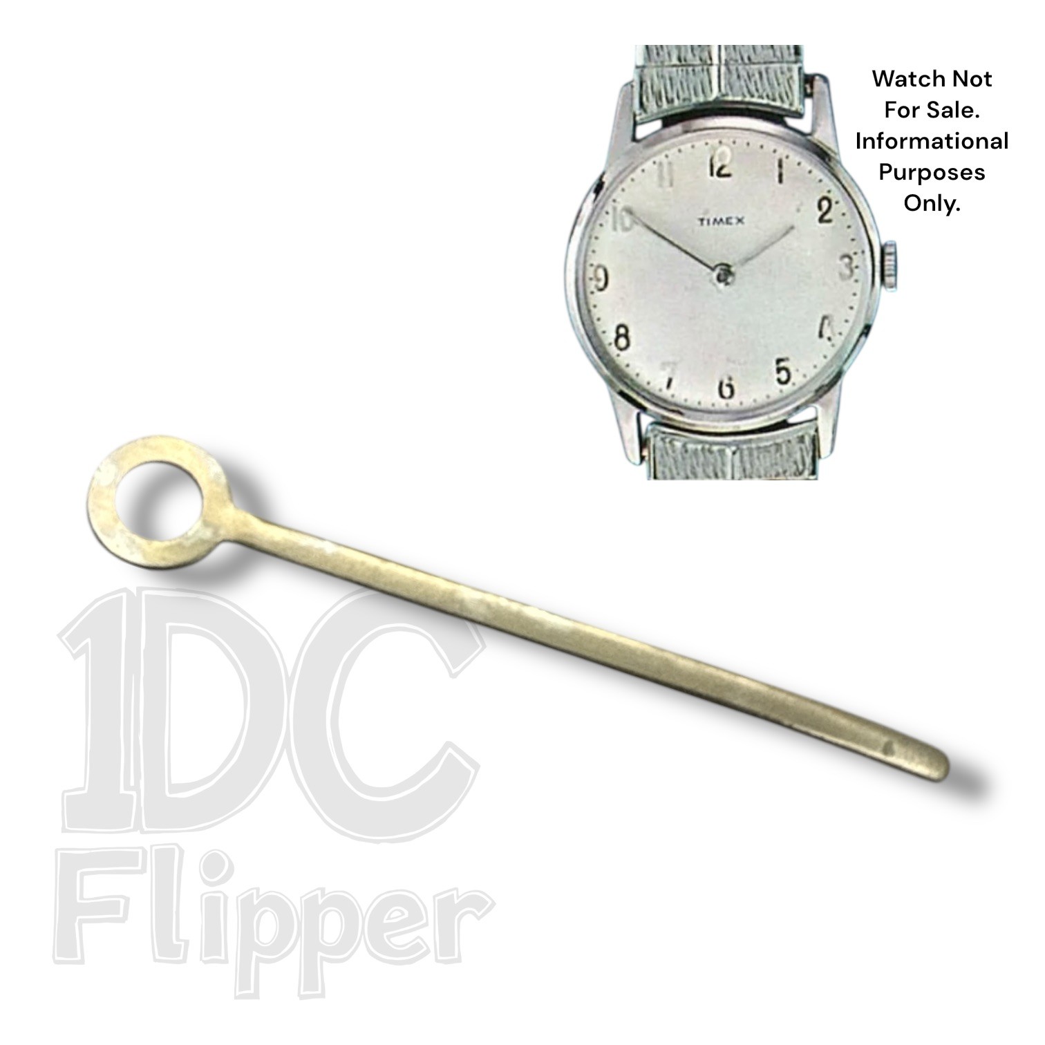 Timex Mercury Watch MINUTE HAND Part #42 1962-1966 Model 1030, 1034, 2014 Read!