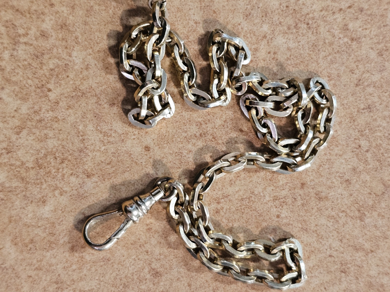 EXC. FINE ARNEX 17J INCABLOC RAILROAD POCKET WATCH CHAIN – RUNS WELL GREAT TIMER