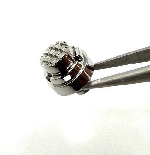 Swiss Quality 8.0mm S/S Push Button To Fit Breitling Super Avanger A13370 Watch