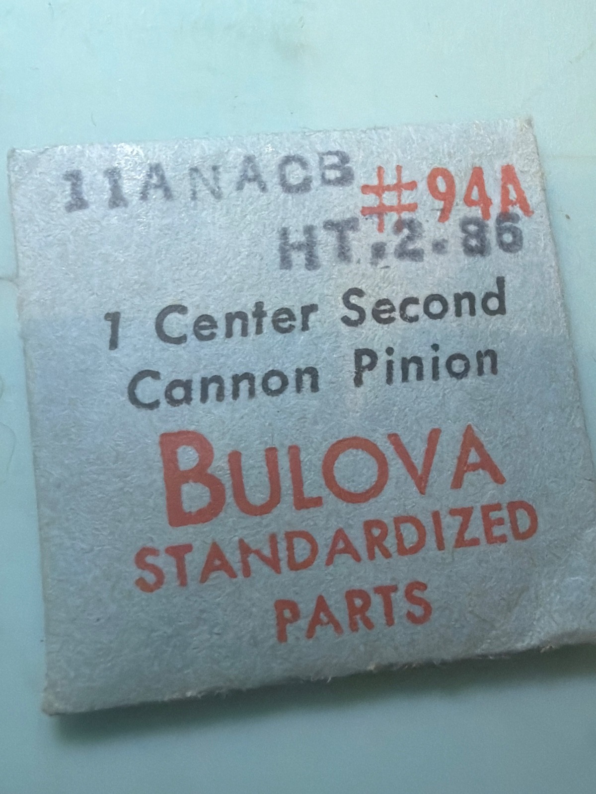 Bulova #94 – Cannon Pinion – NOS – Various Calibers