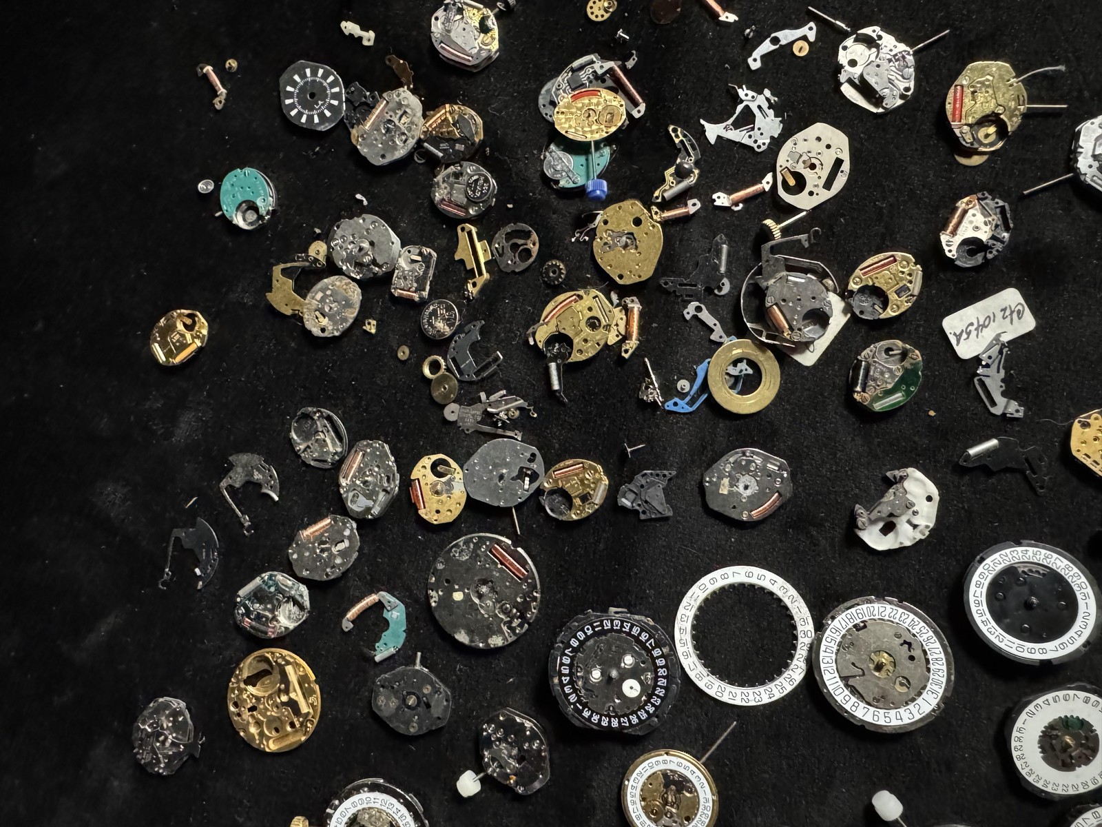 Large Lot Watch Movement Parts Quartz Mechanical For Repair Craft Steampunk