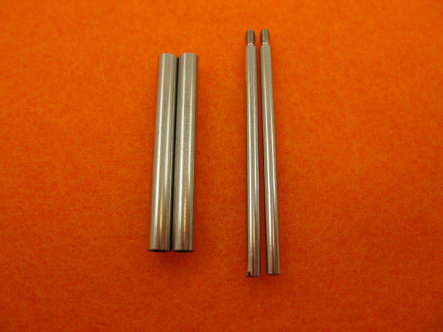 NEW 24mm SWISS 316L Stainless SCREW & TUBE SET 44mm Genuine PANERAI 2 SET