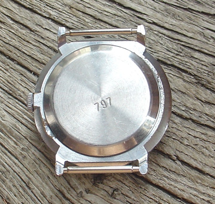 Raketa TV Soviet Russian watch USSR BLUE METALLIC DIAL SERVICED