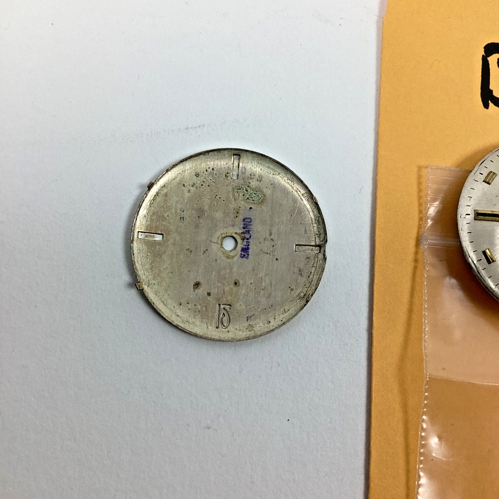 Lot of Timex 21 Jewel Mechanical M75 Date Movement Dial Hands Parts Repair READ