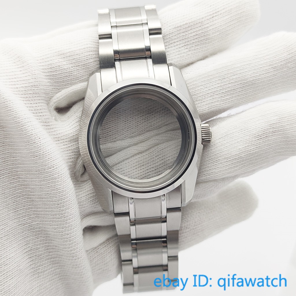 36mm Watch Case Sapphire Glass Fit NH34 NH35 NH36 ETA2824 Miyota8215-DG Movement