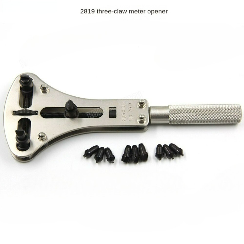 2819 Multi-Functional Watch Back Cover Opener Watch Case Opening Repair Tool