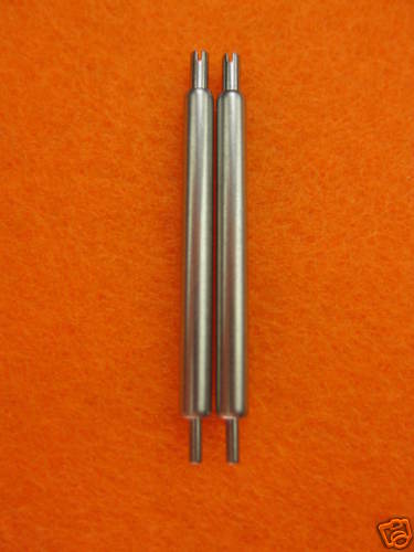 24mm SWISS Stainless SPRING BAR 2PC X for PANERAI 24 mm Tube Screw Replacement