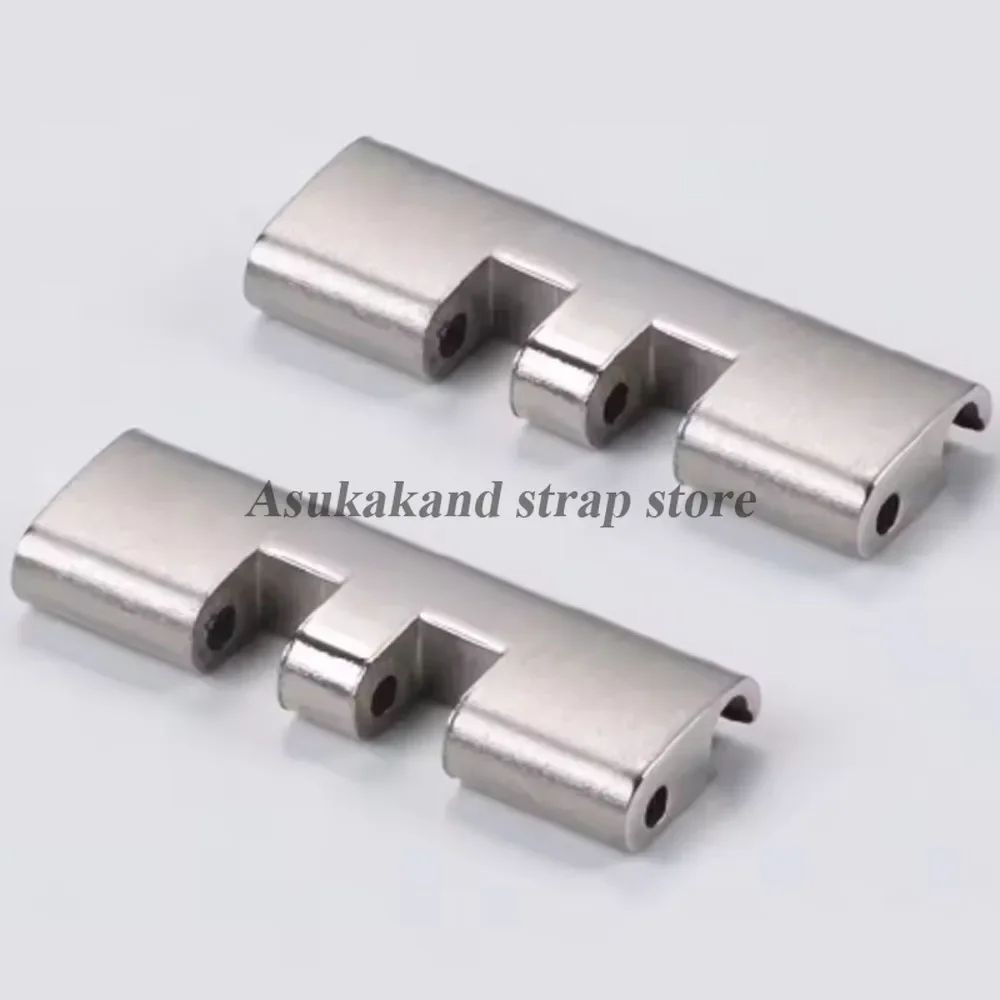 2pcs New Watch Bracelet Curved End Links for Seiko Skx009 Skx007 Jubilee Oyster