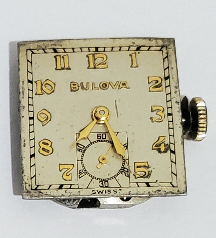 Bulova Cal. 8AH 17Jewels Movement for Parts or Repair