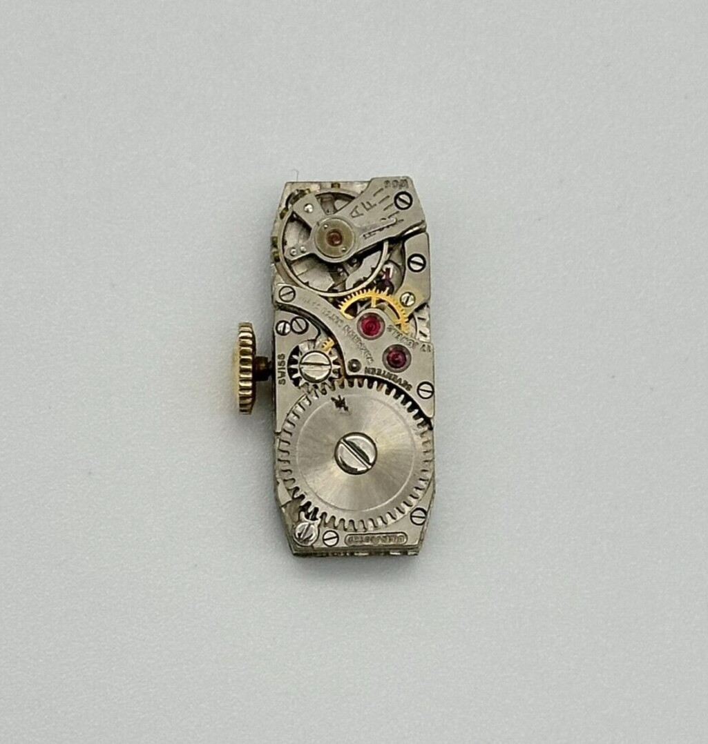 Vintage Women’s WAKMANN 17 Jewel Swiss Mechanical Movement w/ Dial (FOR PARTS)