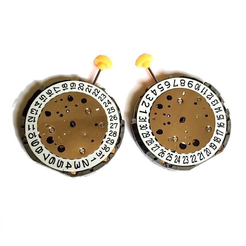 For MIYOTA JS25 Quartz watch movement Date At 6′ Japan Made replace repairs