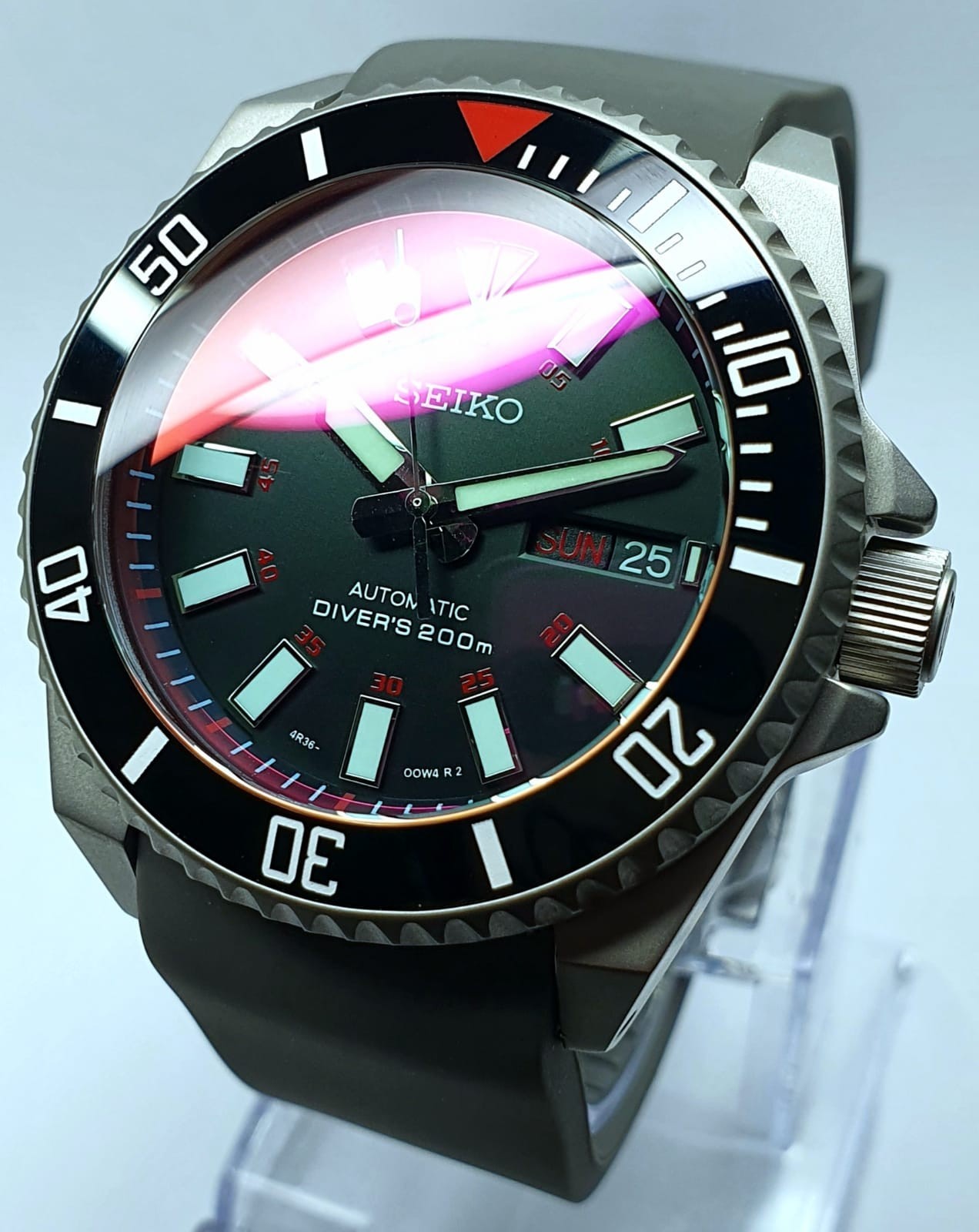 SKX007 Bloodmoon Seiko Automatic Divers Watch
