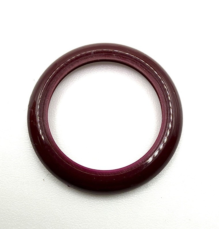 NOS Genuine Gucci 1100L, 1200L Burgundy Color Interchangeable Plastic Bezel Part