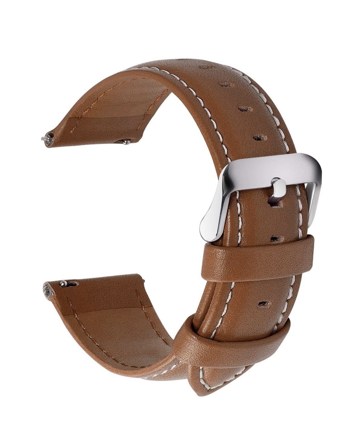Fullmosa Watch Straps 20mm, Axus Series Leather Strap Replacement Watch Strap