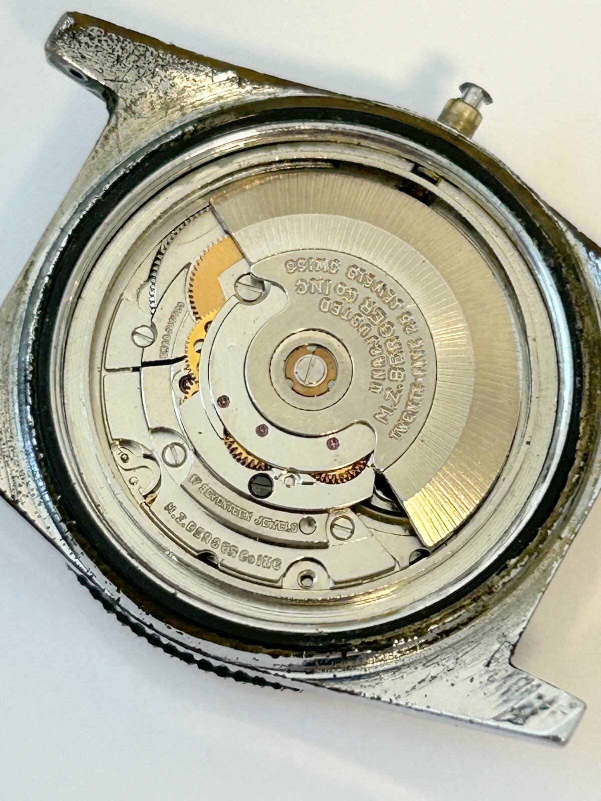 Swiss 100 Cal ETA 2789 Watch Parts Movement Balance Spring Dial Hand Bezel
