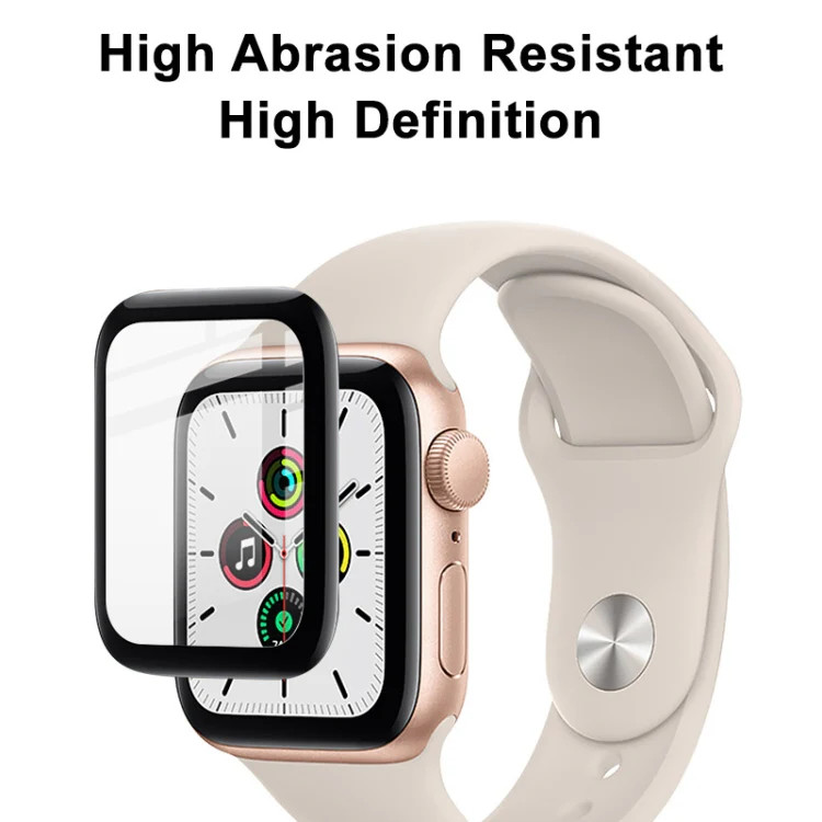 For Apple Watch Series 4/5/6/SE 1/2/3 44mm IMAK Plexiglass HD Watch Protective F