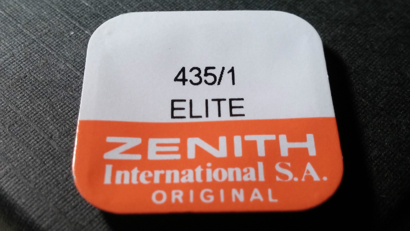 genuine Zenith 660 435-1, 670 435-1, 680 435-1, part for watch repair