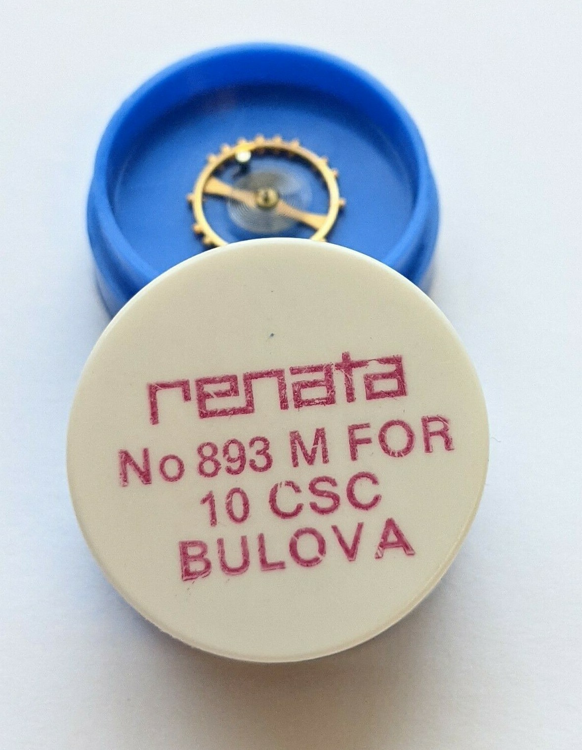 BULOVA Caliber 10CSC Glucydur Complete Balance Swiss made x 1 piece