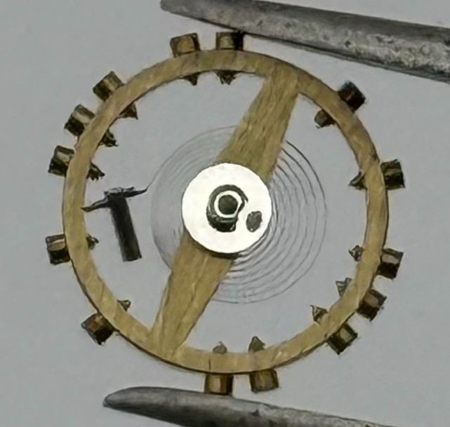 AS 1677 Balance Wheel Complete And Spring Renata 1224 M Watch Movement Parts NOS