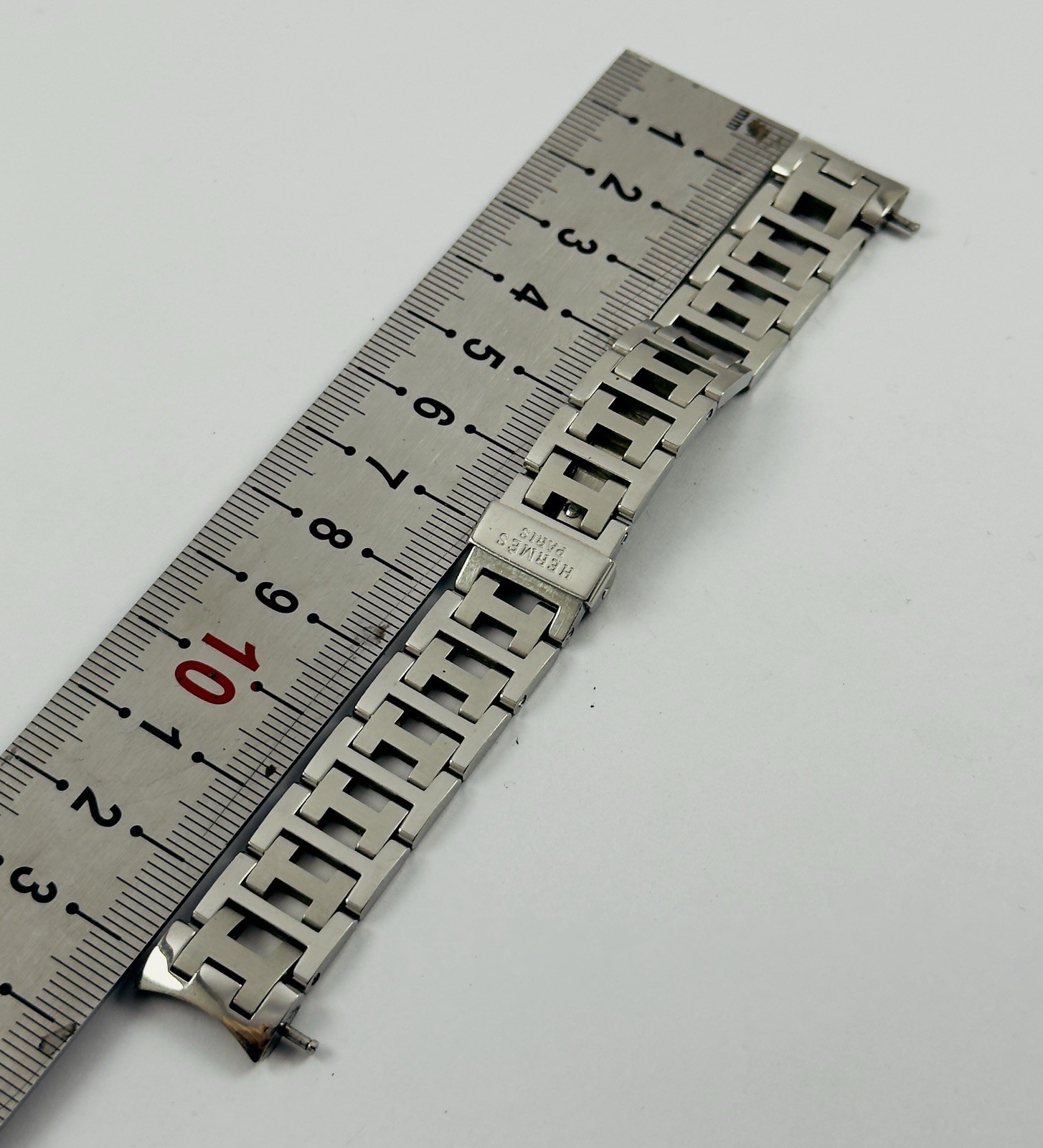 Bracelet for Hermes Paris Clipper Steel Ref.3766/2 – End Link.14P NO:230