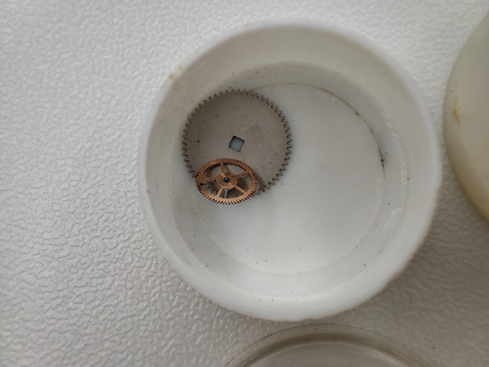Mix watch parts OMEGA 1109 / 2401 OMEGA D.T. watchmaker crown and others