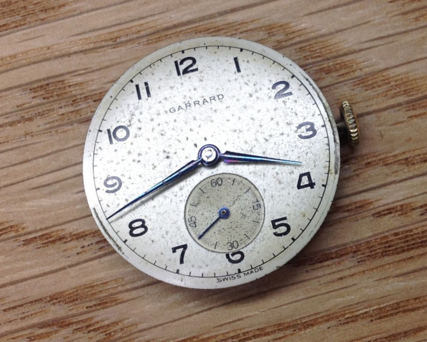 AS cal. 1123 / 24 Mechanical Watch Movement – GARRARD – Restoration / Repair