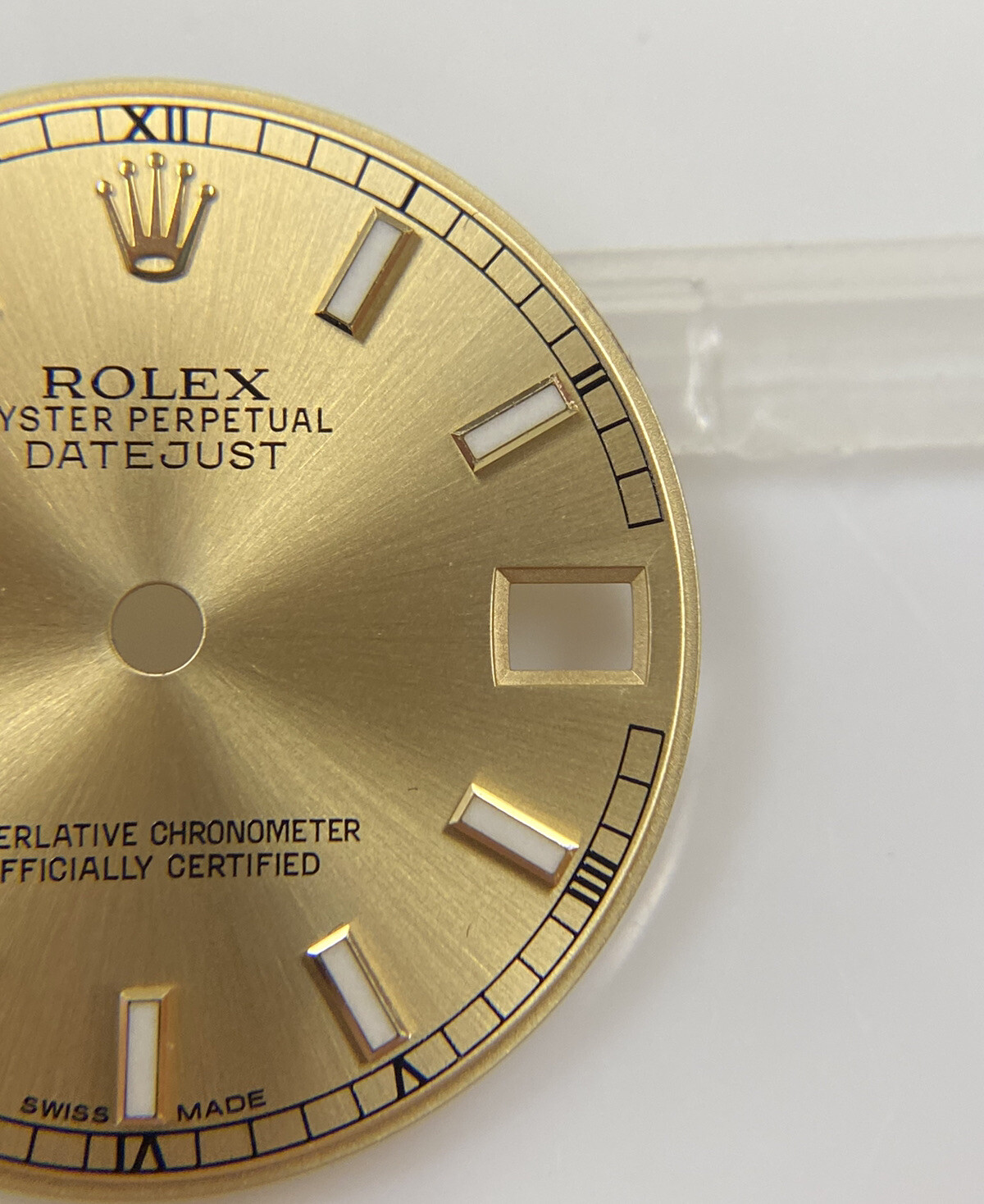 Genuine Rolex Midsize 31mm Datejust 178273 178243 Champagne Gold Luminous Dial