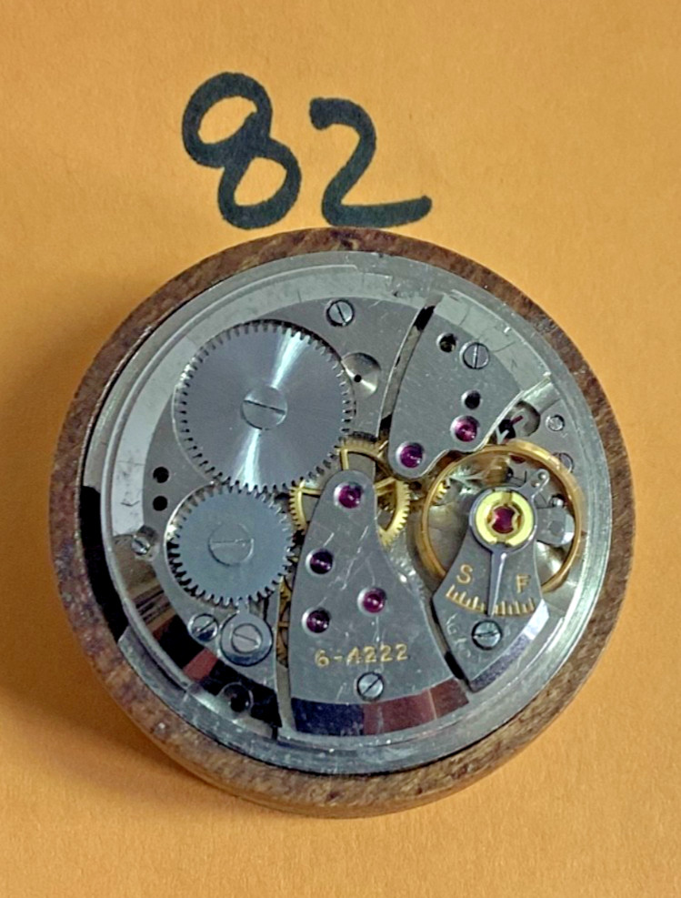 Vintage Gruen GXC Mechanical 21 Jewel Watch Movement Buser140 ?Runs Parts Repair