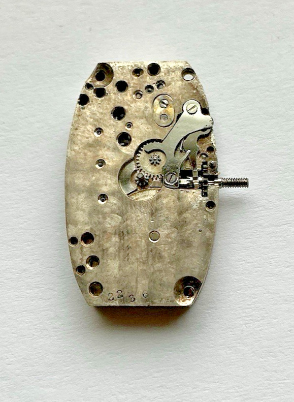 Vintage Michel 640 / Incomplete Watch movement / Runs