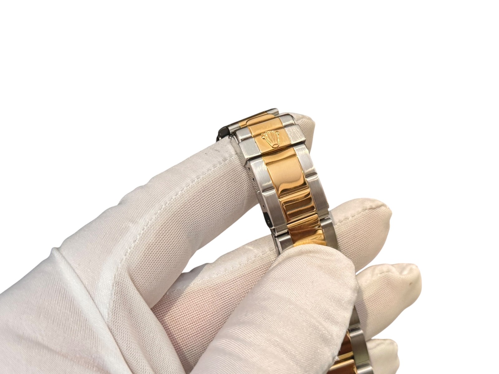 Oyster Bracelet Steel/18Kt Gold Used for Rolex (code 78393 T11) Steel Gold 18