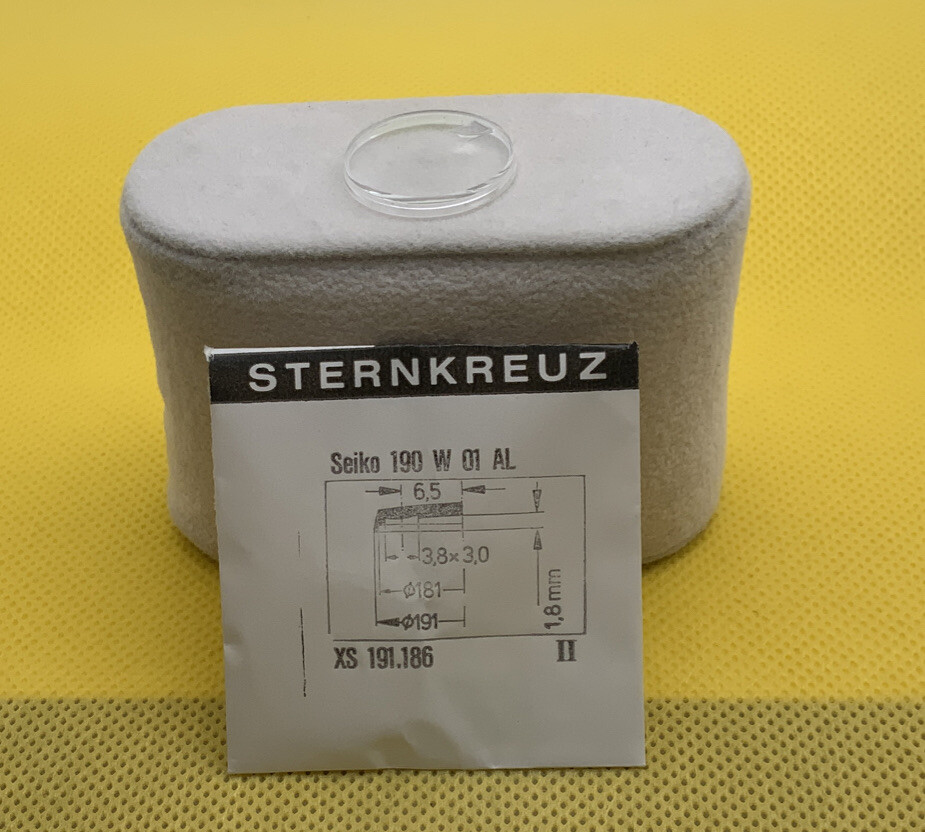 To Fit Seiko Crystal 190W01AL By Sternkreuz New Old Stock