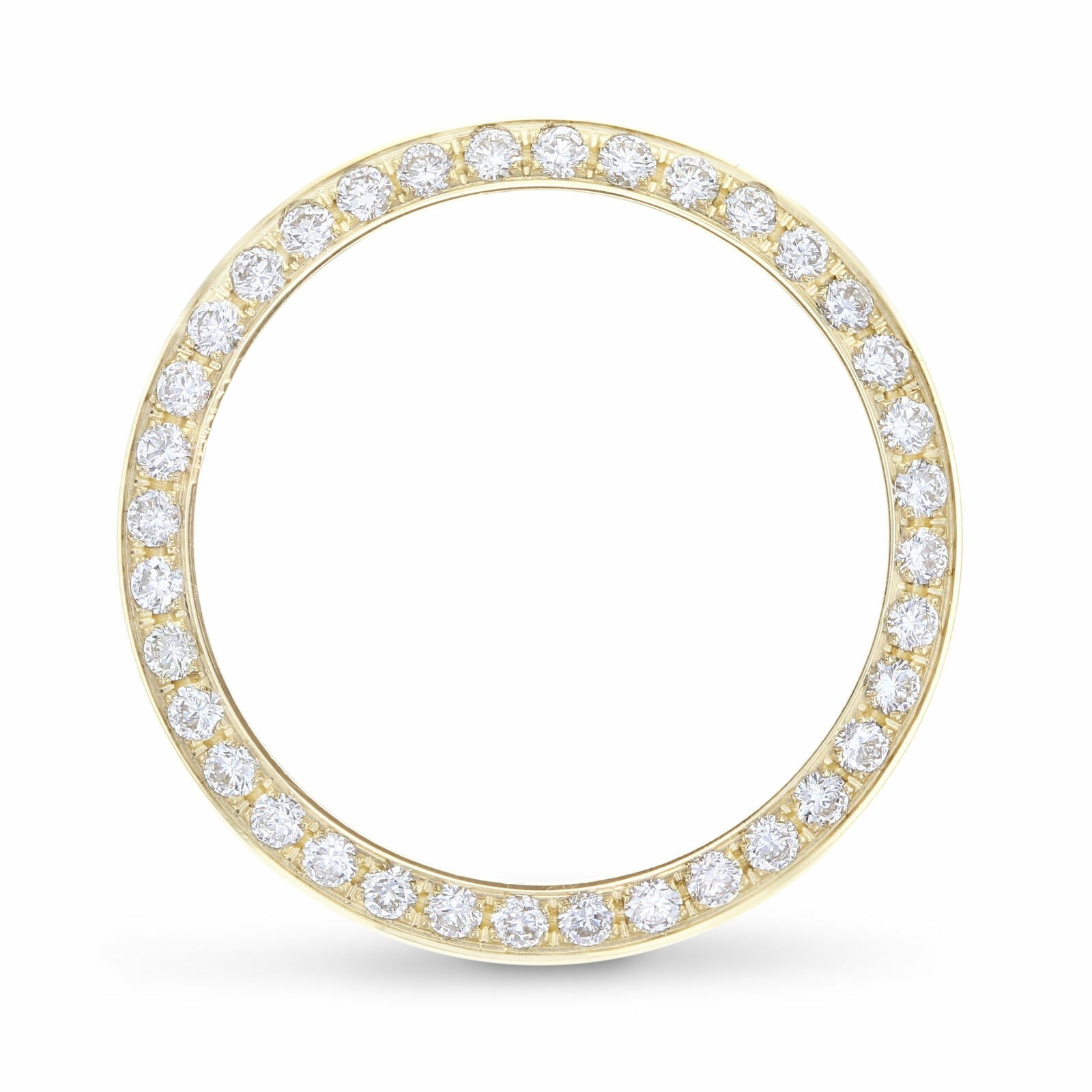 .70CT BEAD PAVE NATURAL DIAMOND BEZEL FOR ROLEX NO DATE WATCH 67243 76163 76183