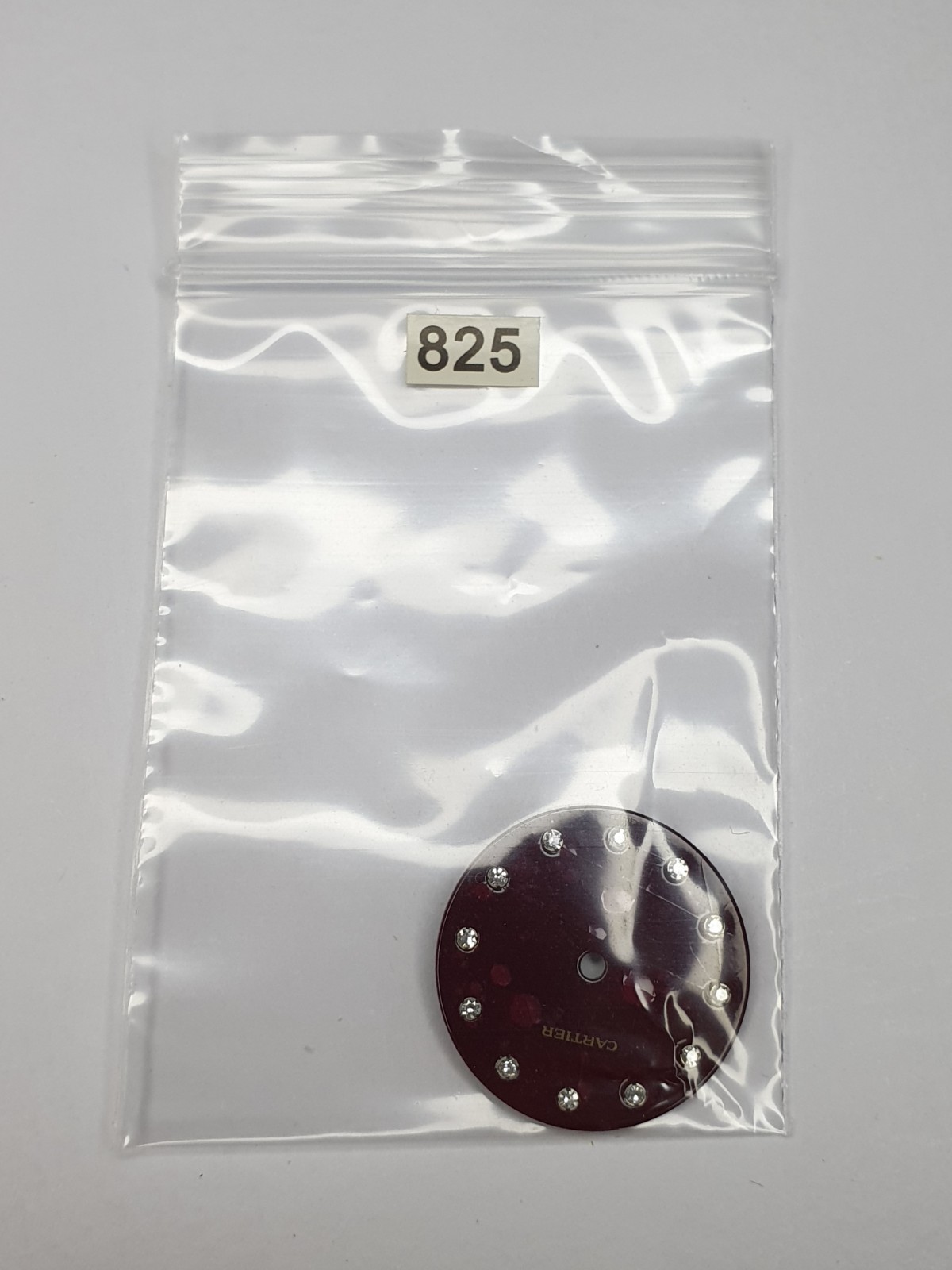 Rare Cartier Burgundy Red Spider Vendome Dial with Diamonds – 19mm – Parts