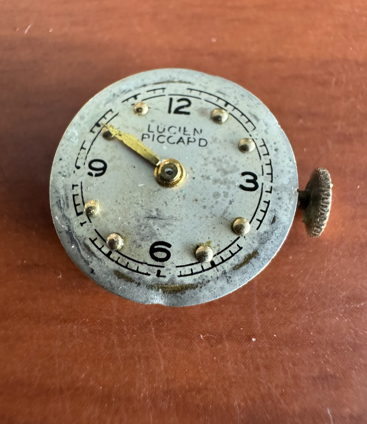 VINTAGE LADIES LUCIEN PICCARD WRISTWATCH MOVEMENT CAL. AS 976 KEEPING TIME