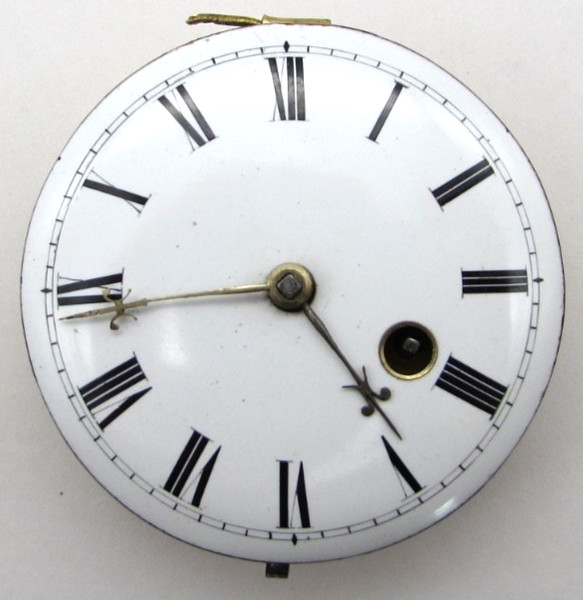 Antique James Pitt London Verge Fusee Pocket Watch Movement Mask Cock c1780-1820
