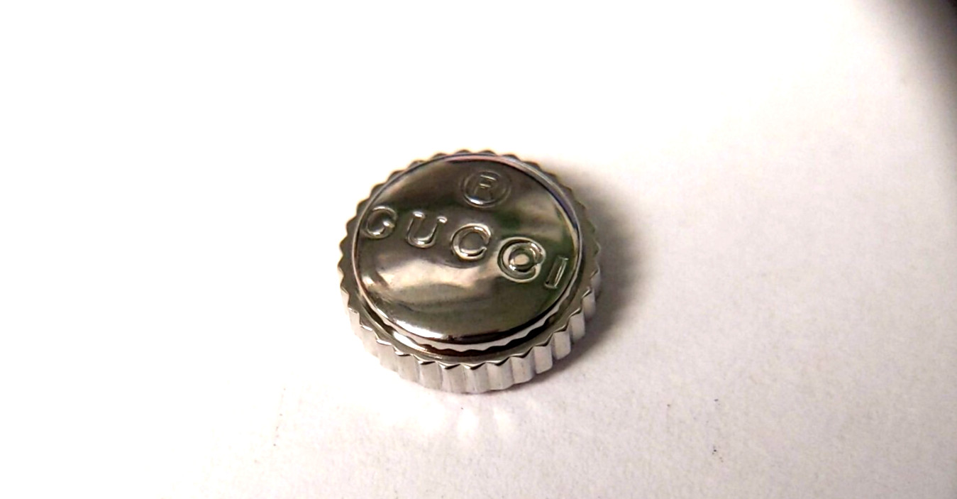 Gucci CROWN S/S 8mm x 2.5 YDA12044 NEW for watch repair