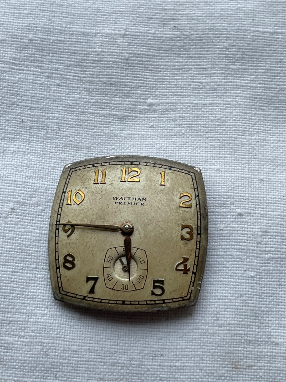 Waltham Premier 870 – movement for mens watch AS IS – lot2404