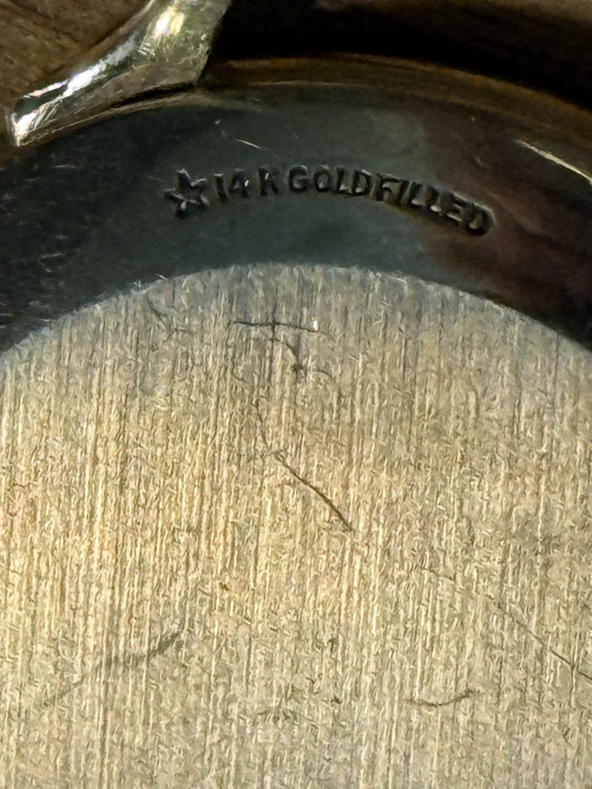 1950s Omega GF Watch Case and Back – Missing Front Bezel