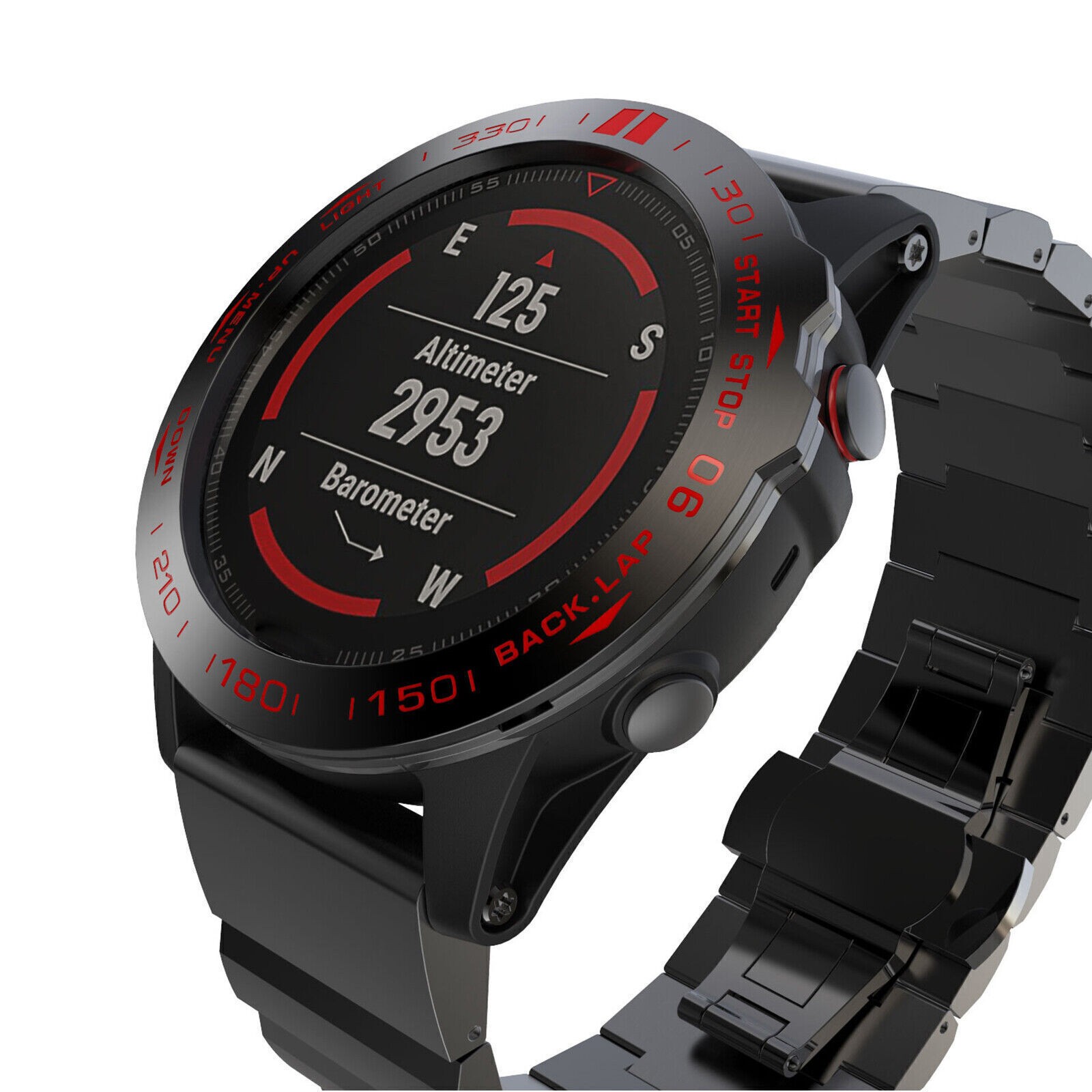 Metal Bezel Ring Guard Bumper Cover Frame For Garmin Fenix 5X/5X Plus Watch Part