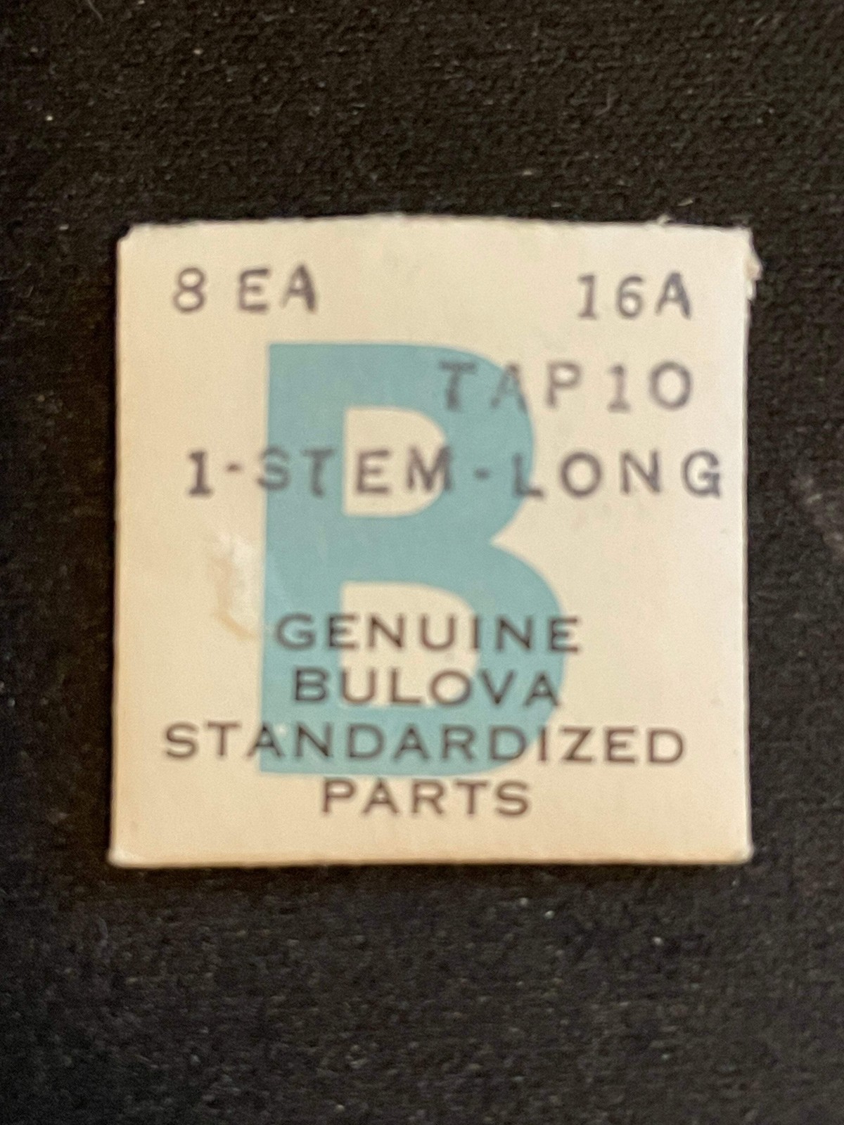 Bulova Factory LONG stem for caliber 8EA – new in envelope